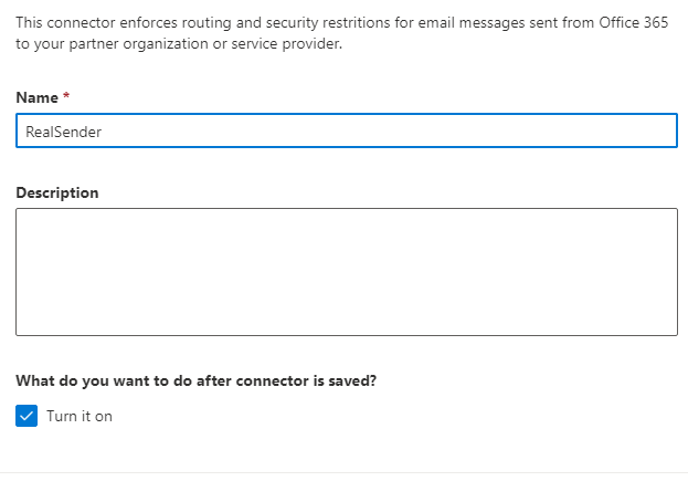 office 365 - connector name